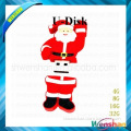 hot selling free sample oem 8gb usb flash disk for christmas